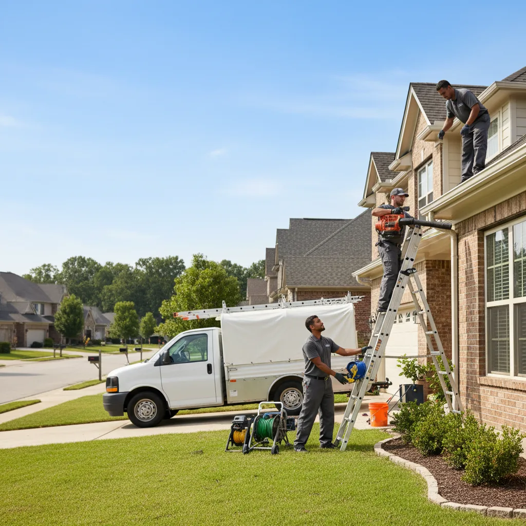 Home Gutter Service in West, TX near me